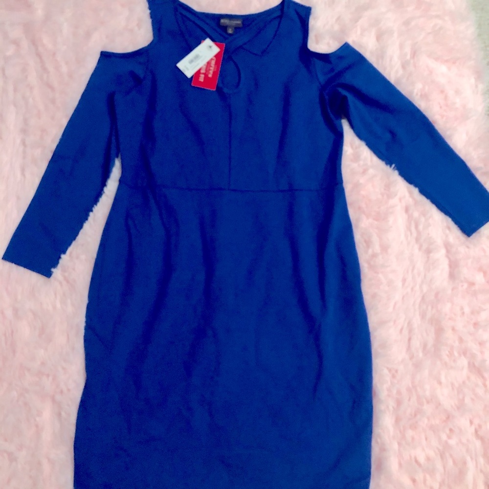 Blue dress